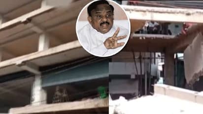 టీడీపీ మాజీ ఎమ్మెల్యేకి షాక్...  భవనం కూల్చివేత