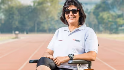 National Sports Day: Paralympic winner Deepa Malik receives Khel Ratna award