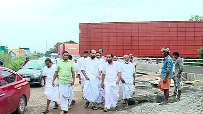 പുഴയ്ക്കലില് പാലം തുറന്ന് കൊടുക്കുമെന്ന് മന്ത്രിയുടെ ഉറപ്പ്; അനിൽ അക്കര ഉപവാസ സമരം അവസാനിപ്പിച്ചു