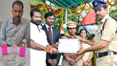 Telangana policeman caught accepting bribe one day after being awarded best constable