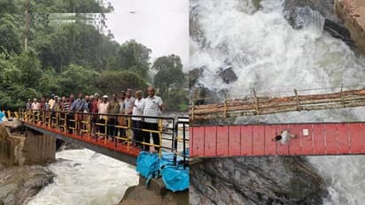 ಶಾಸಕ - ಜಿಲ್ಲಾಡಳಿತದ ಶ್ರಮ : ಮೂರೇ ದಿನದಲ್ಲಿ ಕೊಚ್ಚಿ ಹೋದ ಸೇತುವೆ ನಿರ್ಮಾಣ