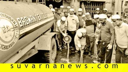 'ಮಹಾ' ಪ್ರವಾಹಕ್ಕೆ ನಲುಗಿದ ದೇವಸ್ಥಾನಗಳನ್ನು ಸ್ವಚ್ಛಗೊಳಿಸಿದ ಮುಸಲ್ಮಾನರು!