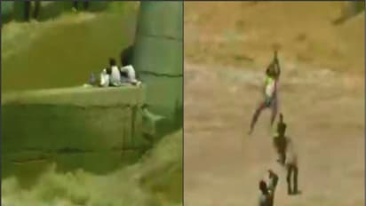 তাওয়াই নদীতে হড়পা বান, দুঃসাহসী উদ্ধার অভিযান বায়ুসেনার, দেখুন ভিডিও