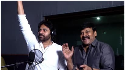 ചിരഞ്ജീവി ചിത്രത്തിന്റെ ടീസറിന് ശബ്‍ദം നല്‍കാൻ പവൻ കല്യാണും, താരങ്ങള്‍ ആവേശത്തില്‍; വൈറലായി വീഡിയോ!