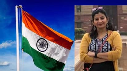 तिरंगे का अपमान सह नहीं पाई भारत की बेटी, देखिए कैसे किया विरोध