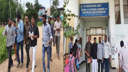 విద్యార్థి అవతారం ఎత్తిన టీఆర్ఎస్ ఎమ్మెల్యే: ఎల్ఎల్ఎం పరీక్షకు హాజరైన జీవన్ రెడ్డి