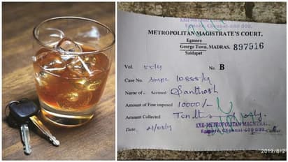 உஷார் மக்களே..! 10 ஆயிரம் அபராதம் போட்டுட்டாங்க போலீஸ்..! மது அருந்திவிட்டு வாகனம் ஓட்டாதீங்க ..!