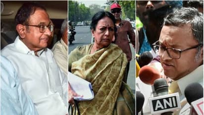 पी. चिदंबरम हुए अदालत में पेश, बाहर बेटे कार्ति ने शुरु की राजनीति