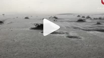 യുഎഇയില് വിവിധയിടങ്ങളില് കനത്തമഴയും ആലിപ്പഴ വര്ഷവും - വീഡിയോ