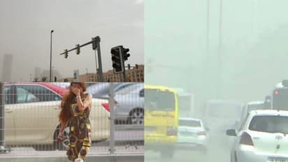 കനത്ത മഴയിലും ശക്തമായ പൊടിക്കാറ്റിലും വലഞ്ഞ് യുഎഇ; വാഹനയാത്രികര്ക്ക് ജാഗ്രതാ നിര്ദ്ദേശം