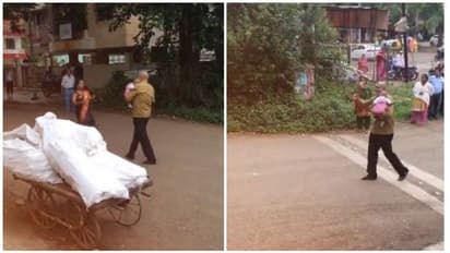 அடிப்பாவி... குழந்தையை ஆட்டோவில் மறந்து விட்டு போன் பேசிட்டுப்போகுது அம்மா..! எங்க போயி முடியப்போகுதோ இந்த சமூகம்..?