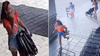 తెలివిగా దొంగతనం చేసింది కానీ...బిడ్డను మర్చిపోయింది