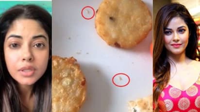 പഞ്ചനക്ഷത്ര ഹോട്ടലില് നിന്ന് വാങ്ങിയ ഭക്ഷണത്തില് പുഴു; വീഡിയോ പങ്കുവെച്ച് താരം