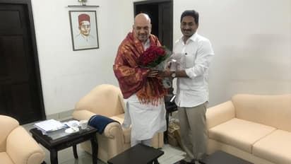 హోంమంత్రి అమిత్ షాతో ఏపీ సీఎం జగన్ భేటీ
