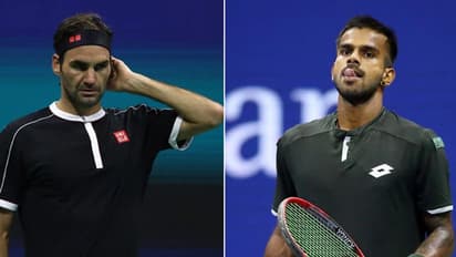 చెమటలు పట్టించిన భారతీయుడు: ఫెదరర్‌కు సుమిత్ నాగల్ షాక్