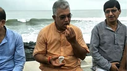 দিঘার সমুদ্র সৈকতে চায়ের আড্ডা, মুখ্যমন্ত্রীর পাল্টা প্রচারে বিজেপি রাজ্য সভাপতি