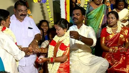 കോഴഞ്ചേരി മഹിളാമന്ദിരത്തിലെ രണ്ട് പെൺകുട്ടികൾ വിവാഹിതരായി; താലിചാർത്തിയത് സുഹൃത്തുക്കൾ
