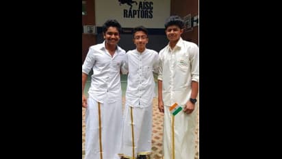 வேட்டி, சட்டையில் குடியரசு தினம் கொண்டாடிய இளைய தளபதி... வைரலாகும் நடிகர் விஜய் மகனின் ஸ்டைலிஷ் போட்டோ...!