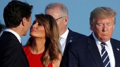 ट्रंप की पत्नी मेलानिया और जस्टिन ट्रूडो की इन तस्वीरों को देखकर आप भी करेंगे शक, सोशल मीडिया में छाई तस्वीरें