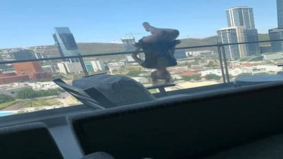 బాల్కనీలో యోగా పోజు... 80 అడుగుల ఎత్తు నుంచి కింద పడిన యువతి