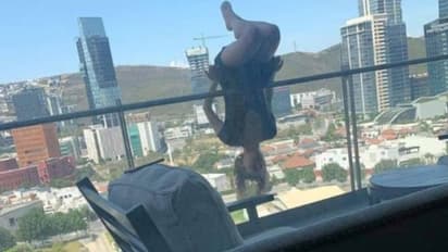 ജീവന് പണയപ്പെടുത്തി യോഗ; ആറാം നിലയില് നിന്ന് വീണ് പെണ്കുട്ടി