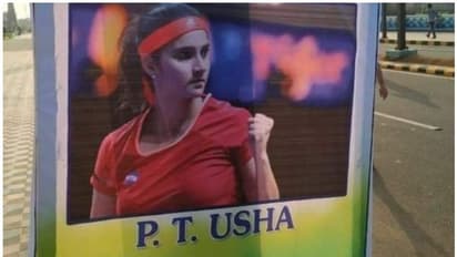 സാനിയ മിര്സയെ പിടി ഉഷയാക്കി ആന്ധ്ര സര്ക്കാറിന്റെ ഫ്ലെക്സ്; ട്രോളോട് ട്രോള്