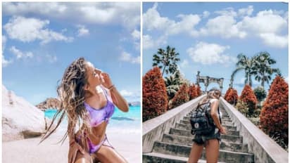 ചിത്രങ്ങളില്‍ 'ഒരേ ആകാശവും ഒരേ മേഘവും'; ട്രാവല്‍ ബ്ലോഗറെ പരിഹസിച്ച് ഫോളോവേഴ്സ്