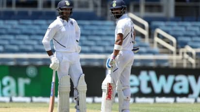 India vs West Indies, 2nd Test: Honours even on Day 1; Kohli, Agarwal hit fifties