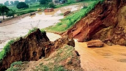 മറ്റൊരു പഞ്ചവടിപ്പാലം! ഉദ്ഘാടനം കഴിഞ്ഞ് 24 മണിക്കൂറിനുള്ളില് തകര്ന്ന് കനാല്