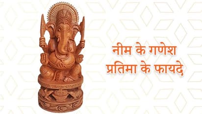 Ganesh Chaturthi: नीम की लकड़ी से बनी गणेश प्रतिमा के 4 फायदे