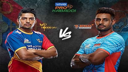 ప్రో కబడ్డి లీగ్ 2019: యూపీ యోదాస్ చేతిలో బెంగాల్ వారియర్స్ పరాజయం