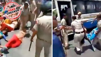 "क्या कश्मीर में महिलाओं को दौड़ा-दौड़ा कर पीटा गया.." क्या है इस वायरल मैसेज का सच