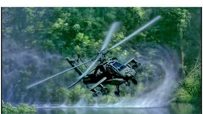 12,000 അടി ഉയരത്തിൽ കുടുങ്ങി അപ്പാഷെ ആക്രമണ ഹെലികോപ്റ്റർ; എങ്ങനെ താഴെയിറക്കും?