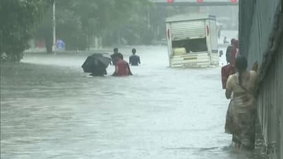 Mumbai rains: Schools shut down, water logging continues