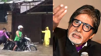 Mumbai rains: Amitabh Bachchan's home Prateeksha waterlogged, fans worried (Watch)