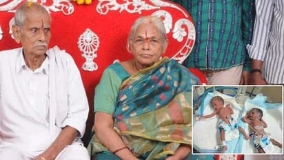 பாட்டி வயதில் அம்மாவாகி பரிபூரணம்...   74 வயதில் இரட்டை குழந்தைகள் பெற்று கின்னஸ் சாதனை..?