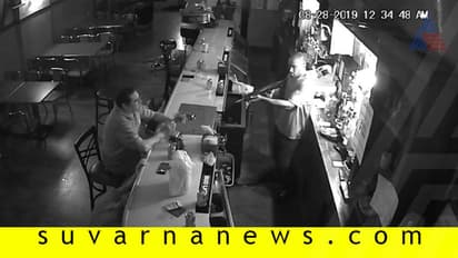 ದರೋಡೆಕೋರರು ಬಂದರೂ ಈತ ಹಾಯಾಗಿ ಸಿಗರೇಟ್ ಸೇದುತ್ತಿದ್ದ!