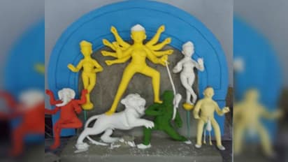 থিম নয়, সাবেকিয়ানাতেই ভরসা রাখছে সল্টলেকের এএ ব্লক