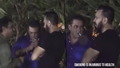 Did Salman Khan smoke during Ganesh Utsav? Here is what trolls say