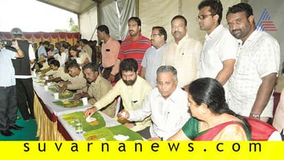 ಮಾವುತರ ಜೊತೆ ಉಪಾಹಾರ ಸವಿದ ಸೋಮಣ್ಣ!