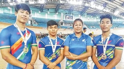 ಏಷ್ಯಾ ಸೈಕ್ಲಿಂಗ್‌: ಭಾರ​ತ​ದ ರೋನಾಲ್ಟೋ ಏಷ್ಯಾ ದಾಖಲೆ