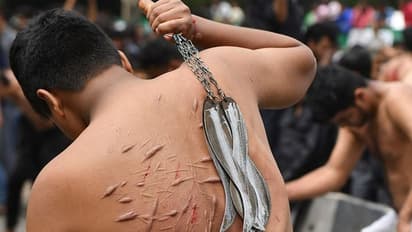 രക്തം ചിന്തി, മുഹറം ആചരിച്ച് ഷിയാ മുസ്‍ലിങ്ങള്‍; ലോകത്തിന്‍റെ വിവിധ ഭാഗങ്ങളില്‍ നിന്നുള്ള ചിത്രങ്ങള്‍