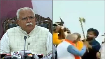 কুড়ুল হাতে দলীয় নেতারই গর্দান নিতে গেলেন, বিজেপি মুখ্যমন্ত্রীর রুদ্রমূর্তির কারণ কী, দেখুন ভিডিও