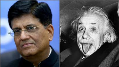 আইনস্টাইন মাধ্যাকর্ষণ অঙ্ক, সব গুলিয়ে হাসির পাত্র পীযূষ গয়াল, তবে অর্থনীতির জন্য ভয়ের ব্যাপার