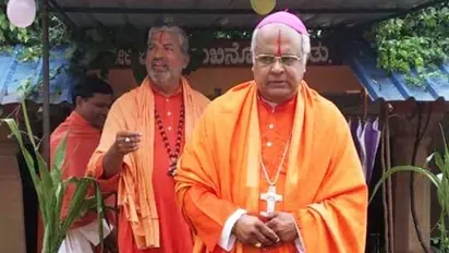 Belagavi bishop dons saffron robes, all hell breaks loose