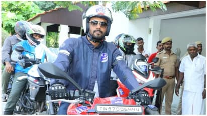 தல ஸ்டைலில் கலக்கும் ஓ.பி.ரவீந்திர நாத்... அஜித் - தோனி இருவரில் யாரைக் காப்பியடித்தார்..?