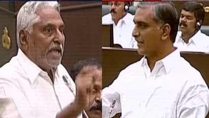 కాళేశ్వరానికి జాతీయ హోదా: జీవన్రెడ్డి, హరీశ్రావు మాటల యుద్ధం