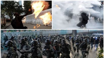 ഹോങ്കോങ്ങിൽ വീണ്ടും പ്രക്ഷോഭം; ബ്രിട്ടീഷ് കോൺസുലേറ്റിലേക്ക് നടത്തിയ മാർച്ച് അക്രമാസക്തമായി