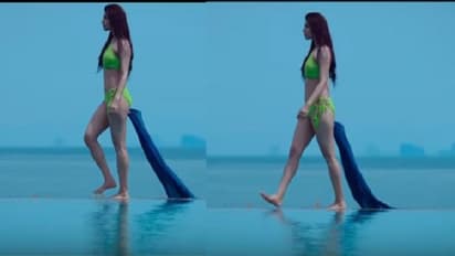 ಸ್ವಿಮ್ ಸೂಟ್‌ನಲ್ಲಿ ತಮನ್ನಾ ವಾಕ್... ಅಲ್ಲ ಅವರಲ್ಲ ಬಿಡಿ, ಮತ್ಯಾರು?