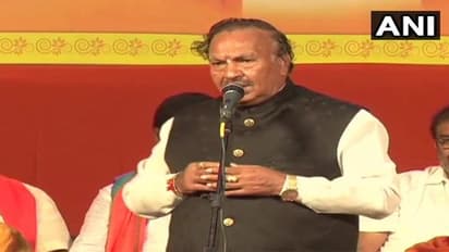 കോണ്ഗ്രസുകാര് ഹിജഡകളെ പോലെയെന്ന് കര്ണാടക മന്ത്രി; പ്രസംഗം വിവാദത്തില്